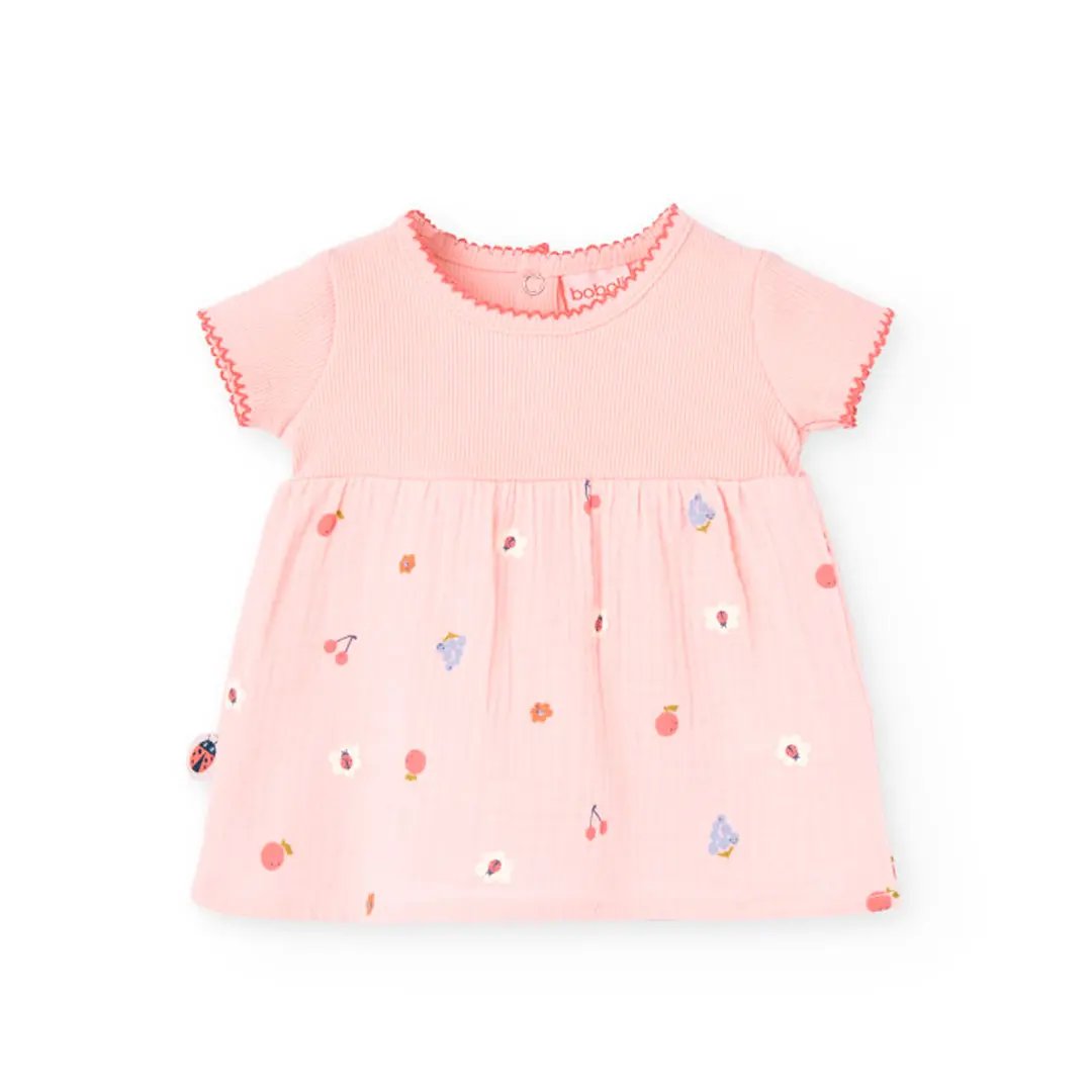 Dress printed floral Boboli