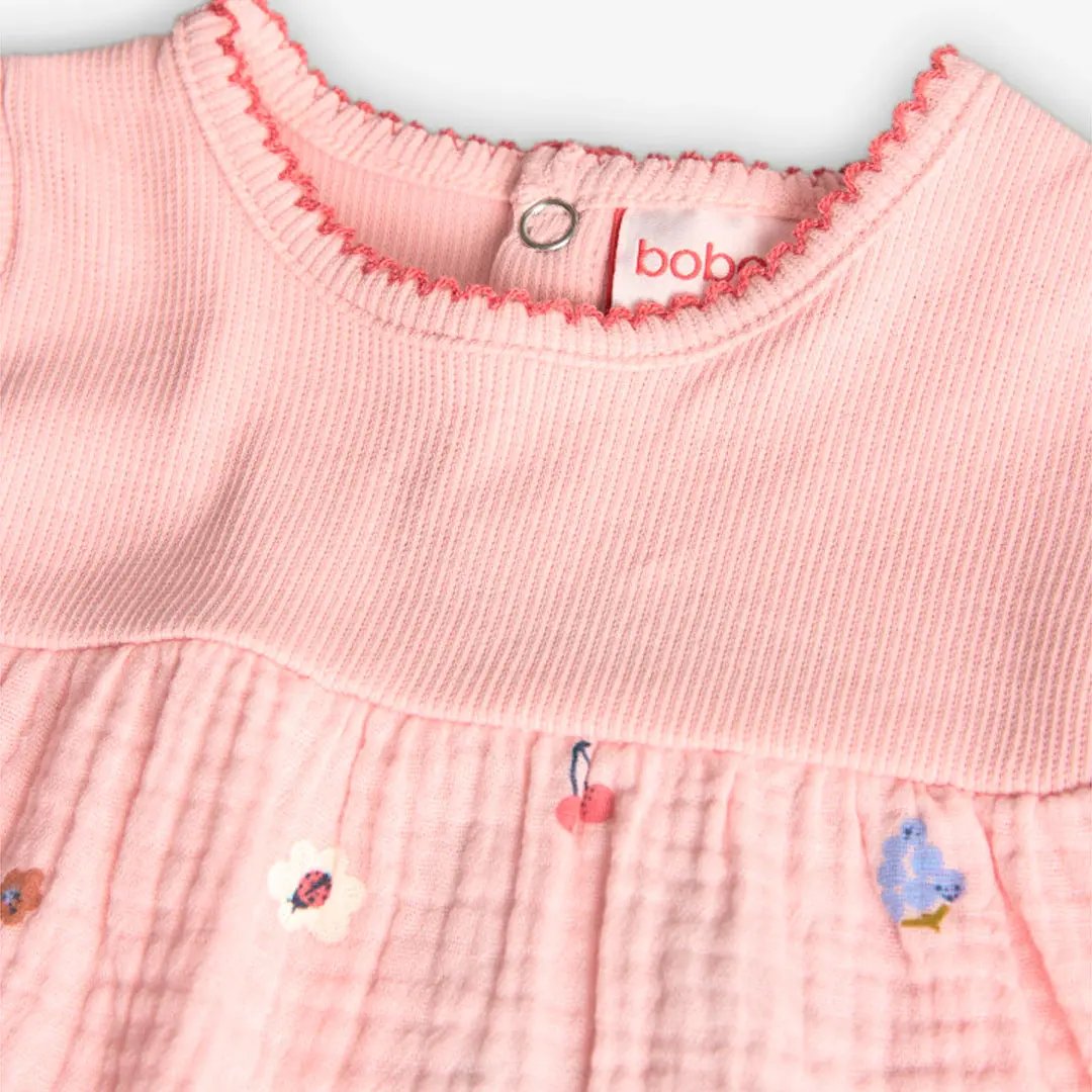 Dress printed floral Boboli