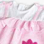 Poplin dress striped My Store