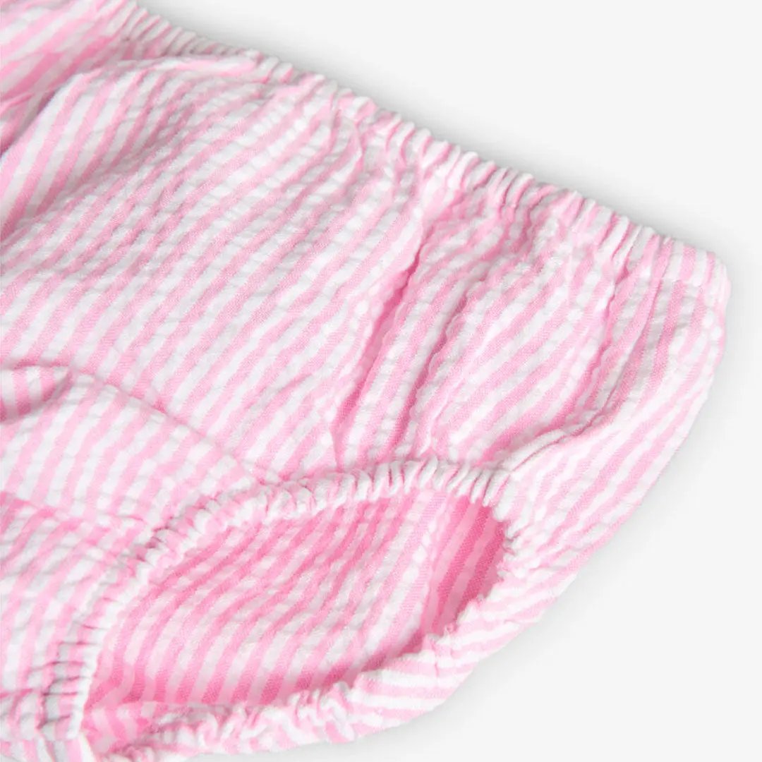 Poplin dress striped My Store