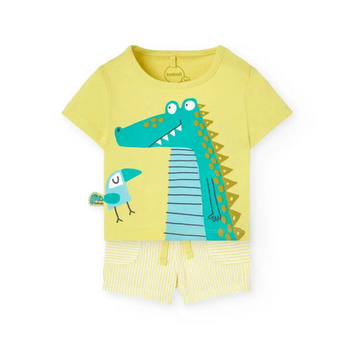 Knitted set in green My Store