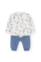 Baby Boy Knited Set Animal Blue Me Turn