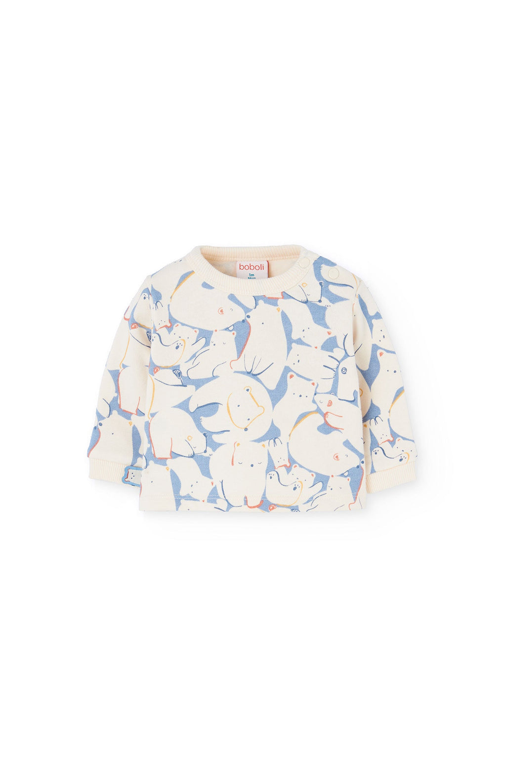 Baby Boy Knited Set Animal Blue Me Turn