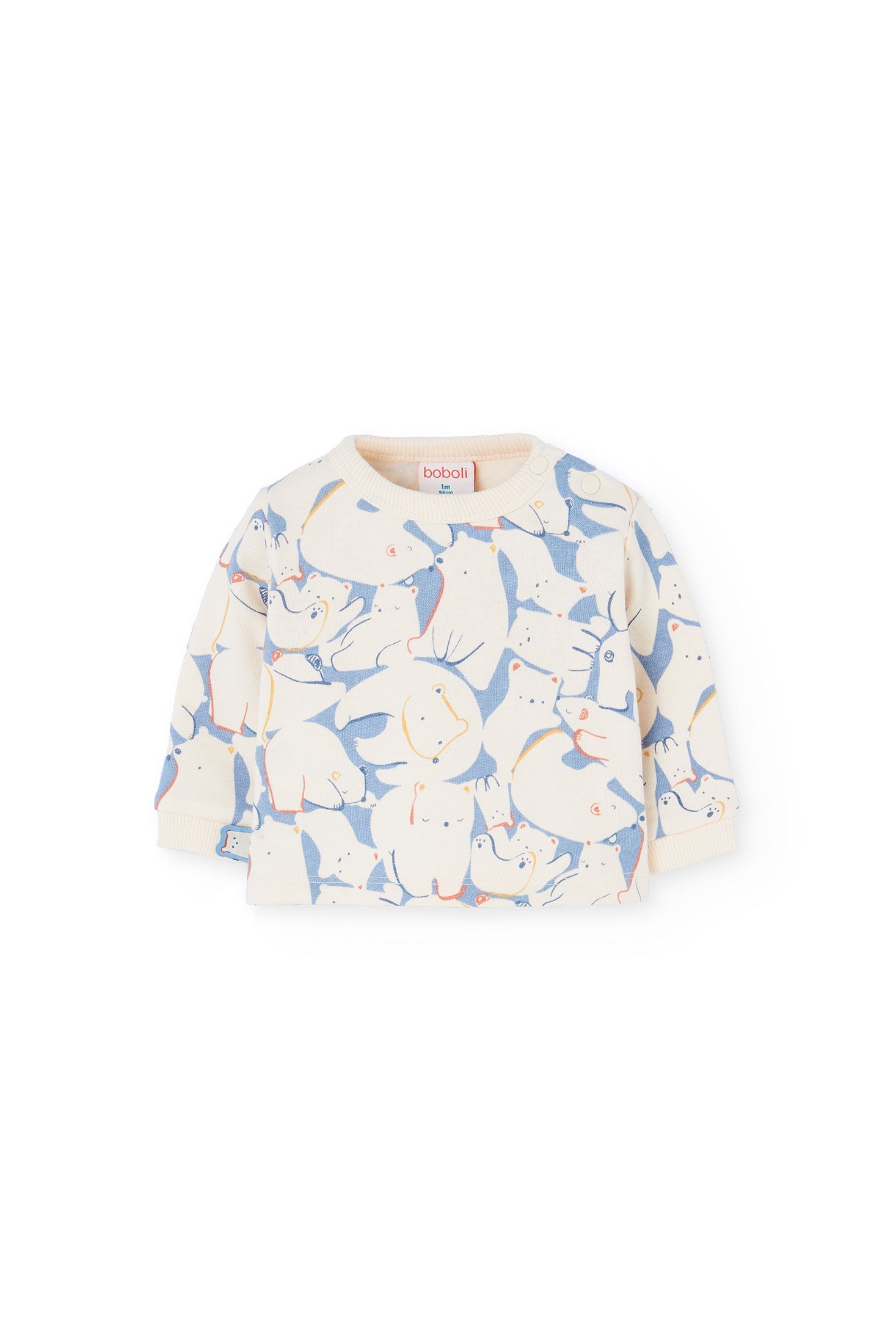 Baby Boy Knited Set Animal Blue Me Turn