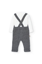 Baby Boy Grey Knited Set Me Turn
