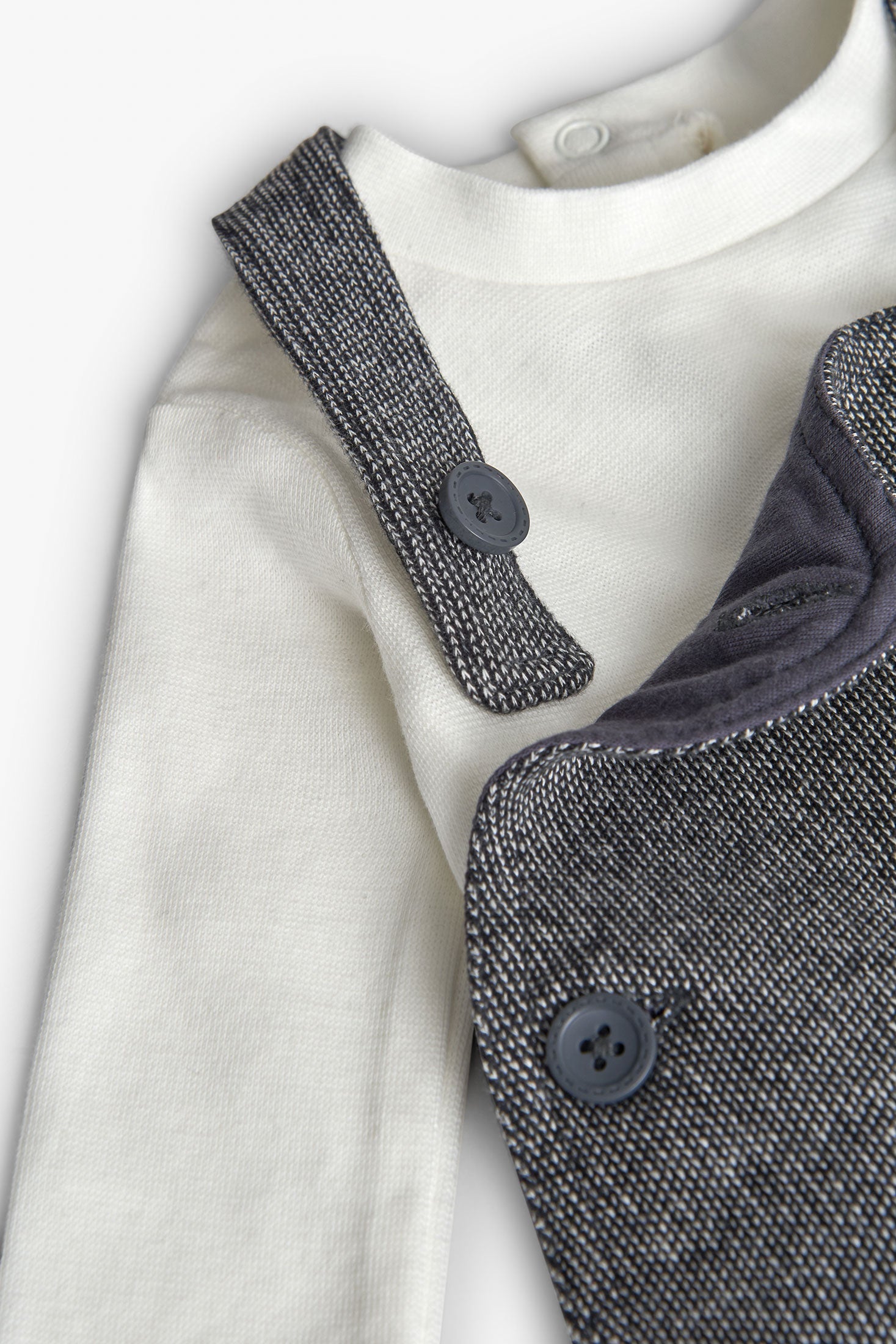 Baby Boy Grey Knited Set Me Turn