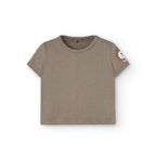 Knitted t-shirt set in brown My Store
