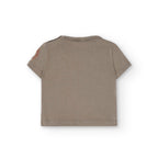 Knitted t-shirt set in brown My Store