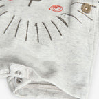 Knitted t-shirt set in brown My Store