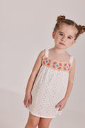 Baby Girl White Knitted Dress