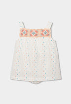Baby Girl White Knitted Dress