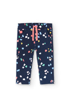 Toddler Girl Blue Plush Pants Me Turn