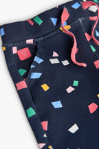 Toddler Girl Blue Plush Pants Me Turn