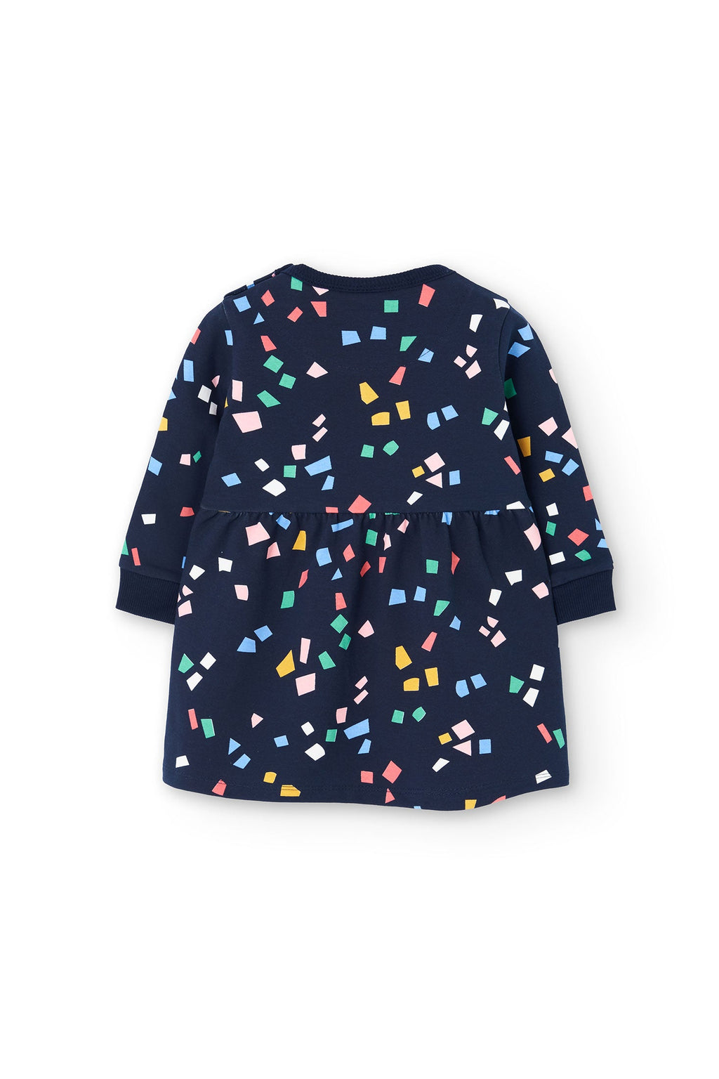 Toddler Girl Knitted Blue Dress Me Turn