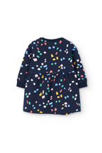 Toddler Girl Knitted Blue Dress Me Turn