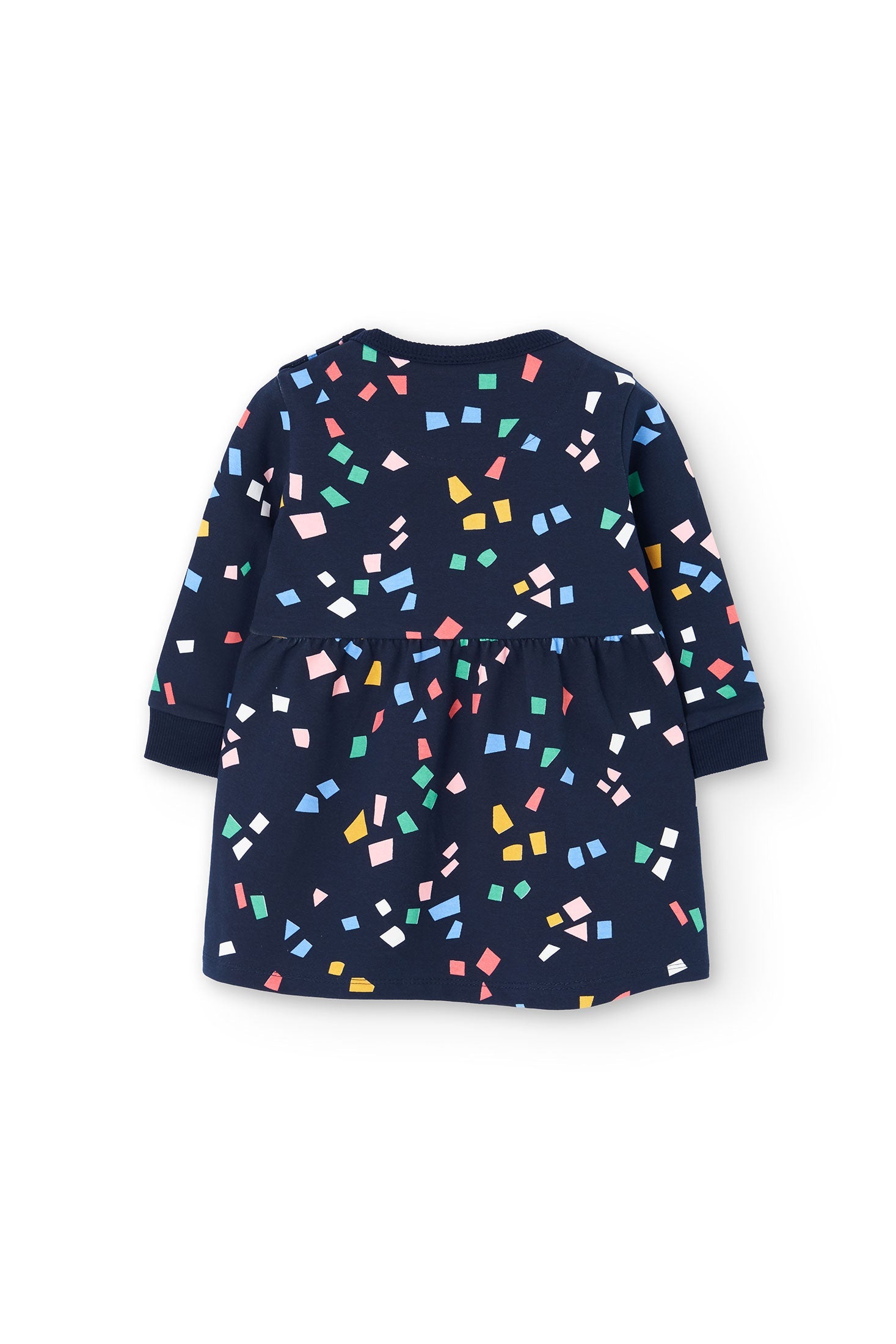 Toddler Girl Knitted Blue Dress Me Turn