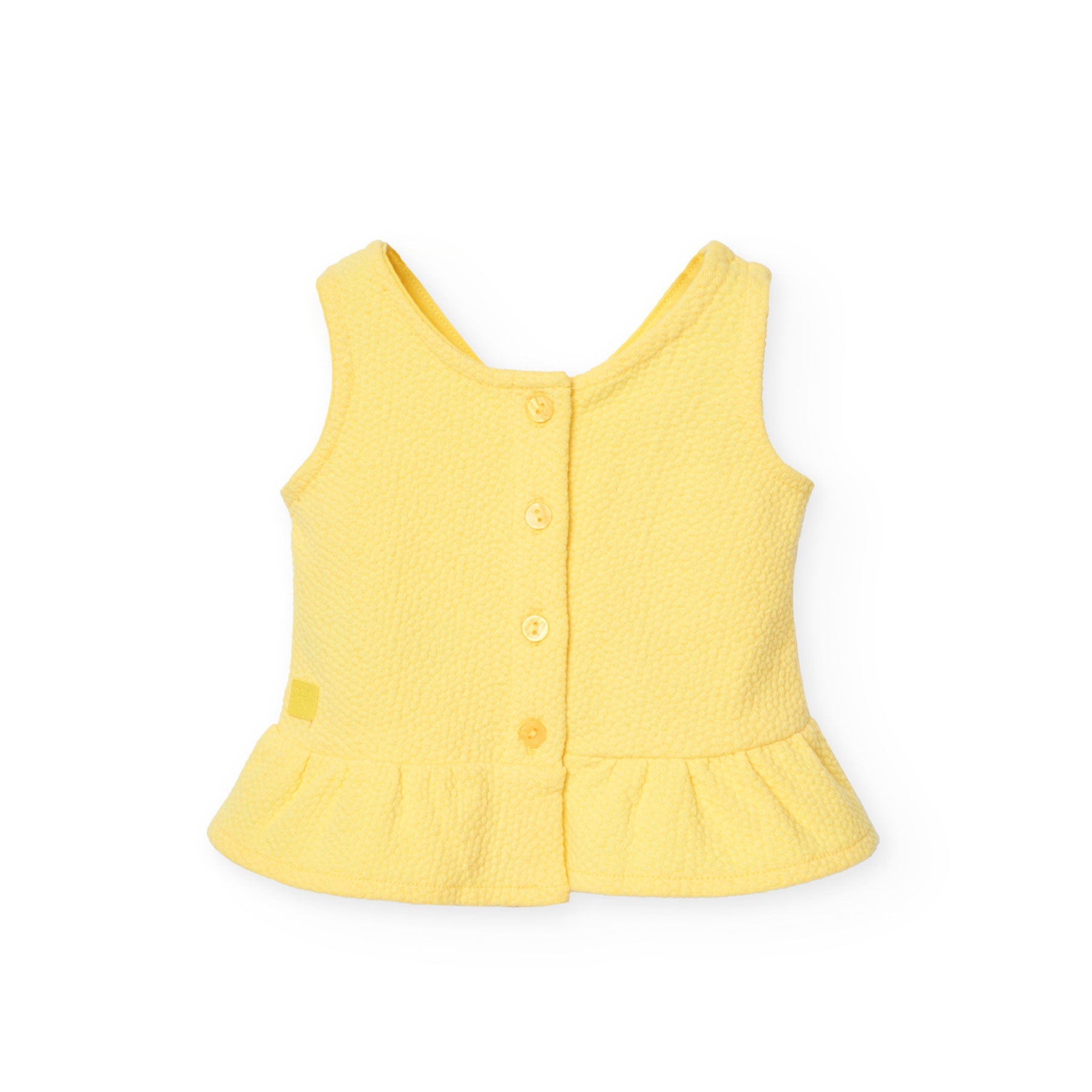 Knitted top in yellow My Store