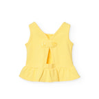 Knitted top in yellow My Store