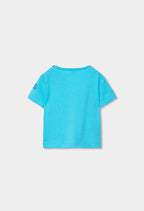 Baby Boy Blue Elephant Overall