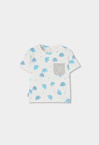 Baby Boy Elephant T-shit ant Short Set