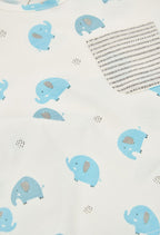 Baby Boy Elephant T-shit ant Short Set