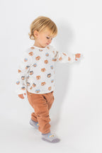 Baby Owl Print Top & Pants Set