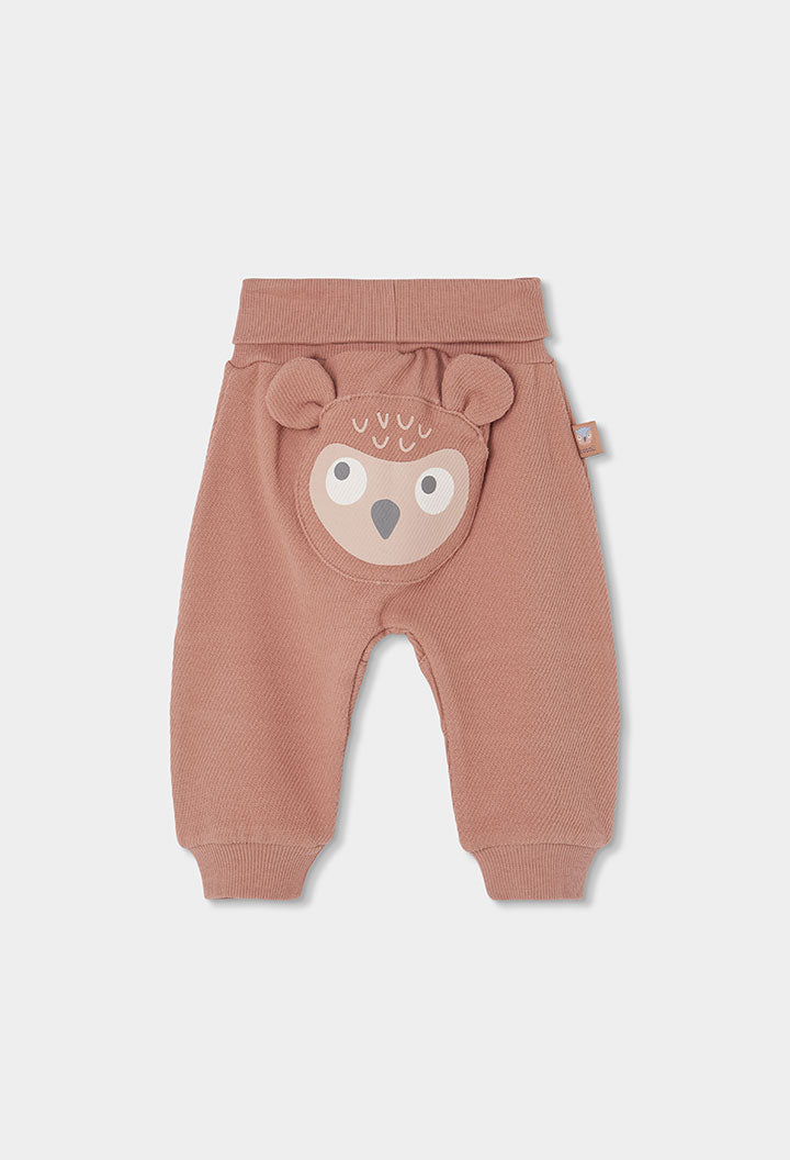 Baby Owl Print Top & Pants Set