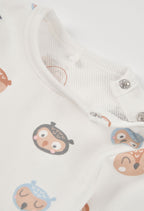 Baby Owl Print Top & Pants Set