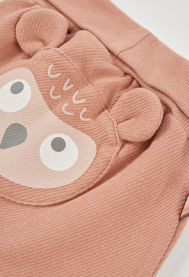 Baby Owl Print Top & Pants Set