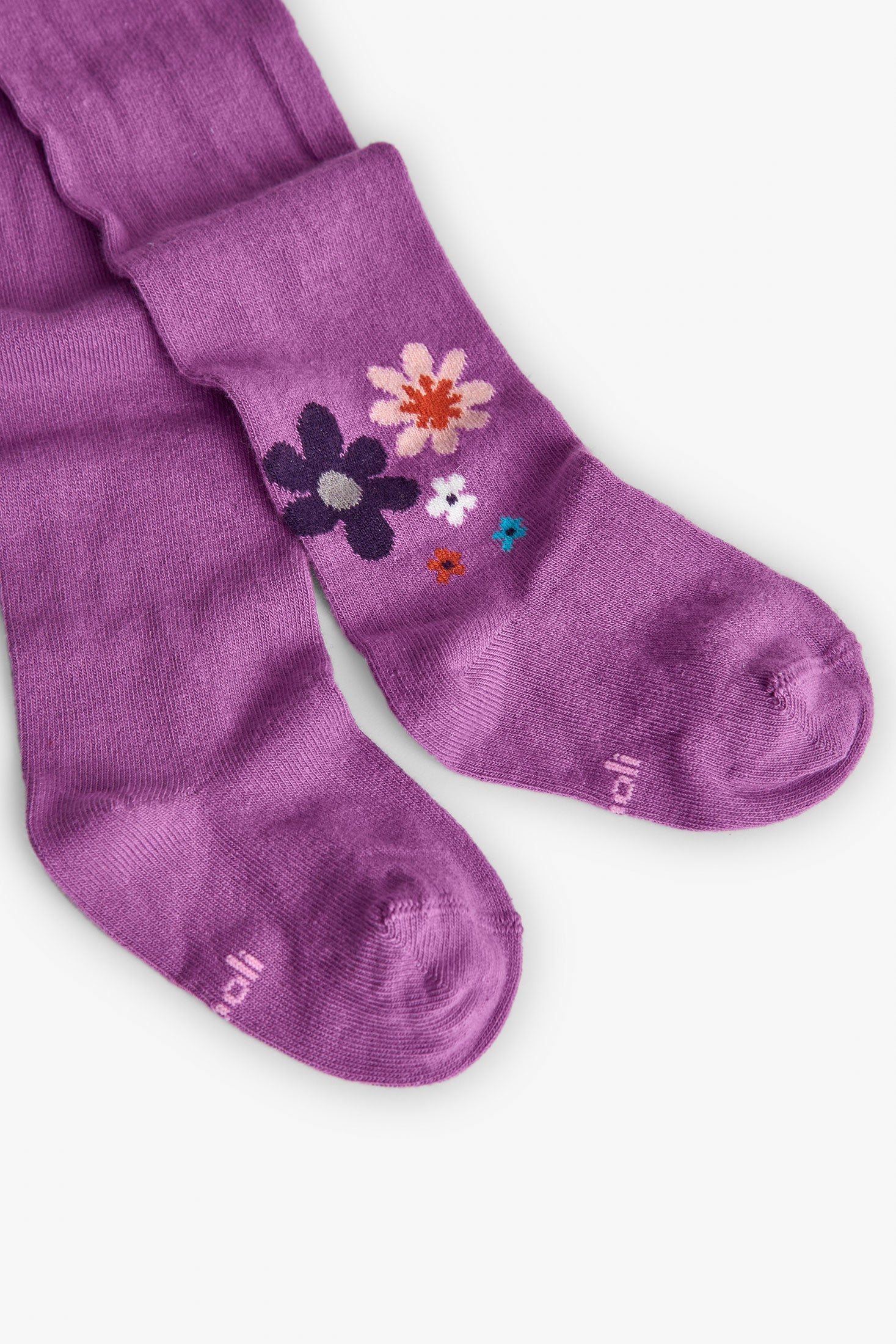 Toddler Girl Thick Purple Tights Me Turn