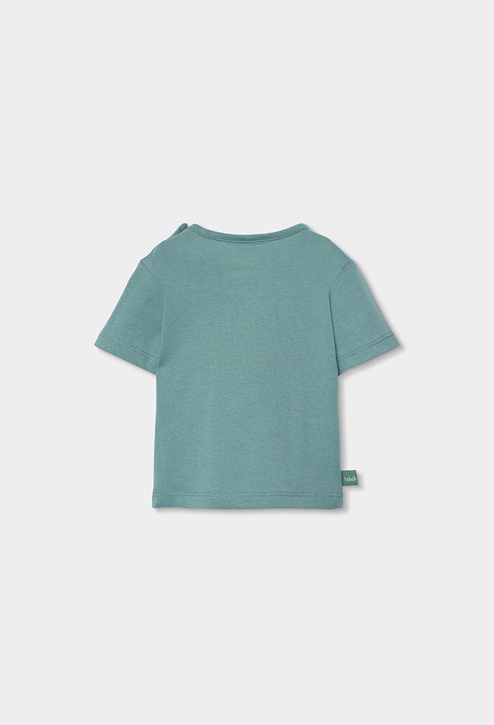 Baby Boy Green T-shirt and Short Set