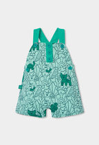 Baby Boy Green Tiger Overall