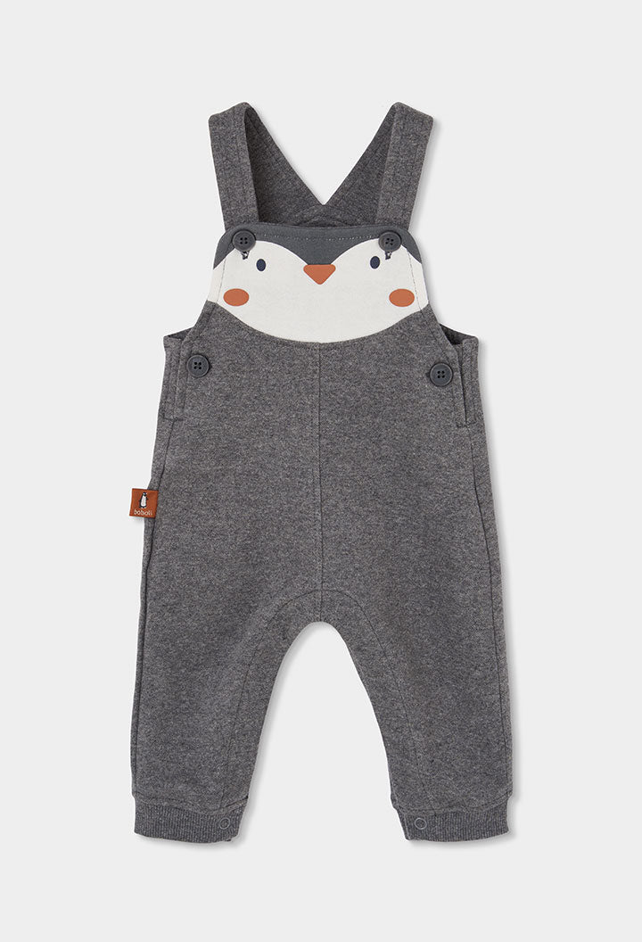 Baby Boy Penguin Overall Set