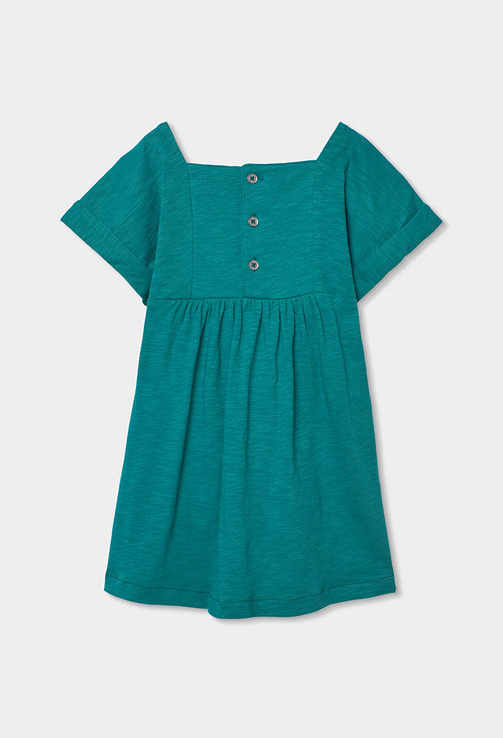 Girl Blue Soft-knit Dress
