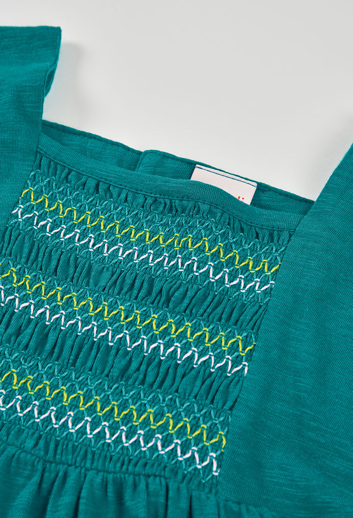 Girl Blue Soft-knit Dress
