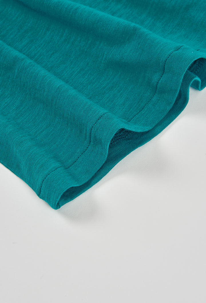 Girl Blue Soft-knit Dress