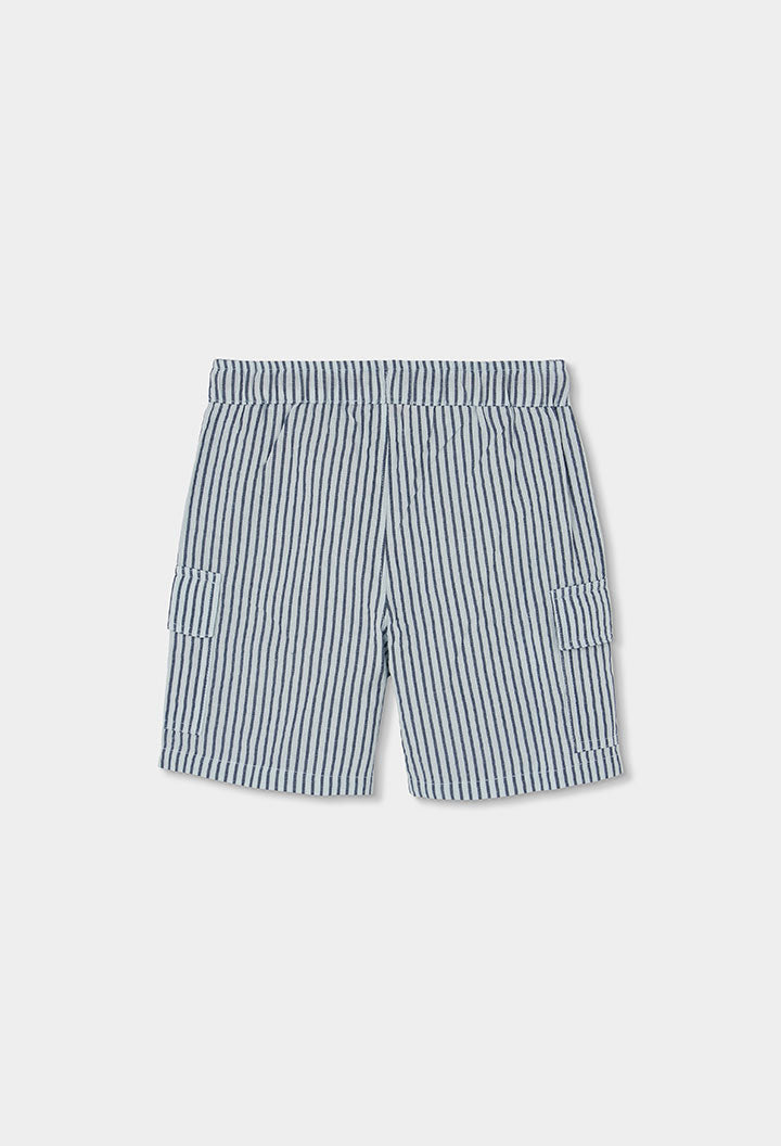 Boy Blue Striped Shorts