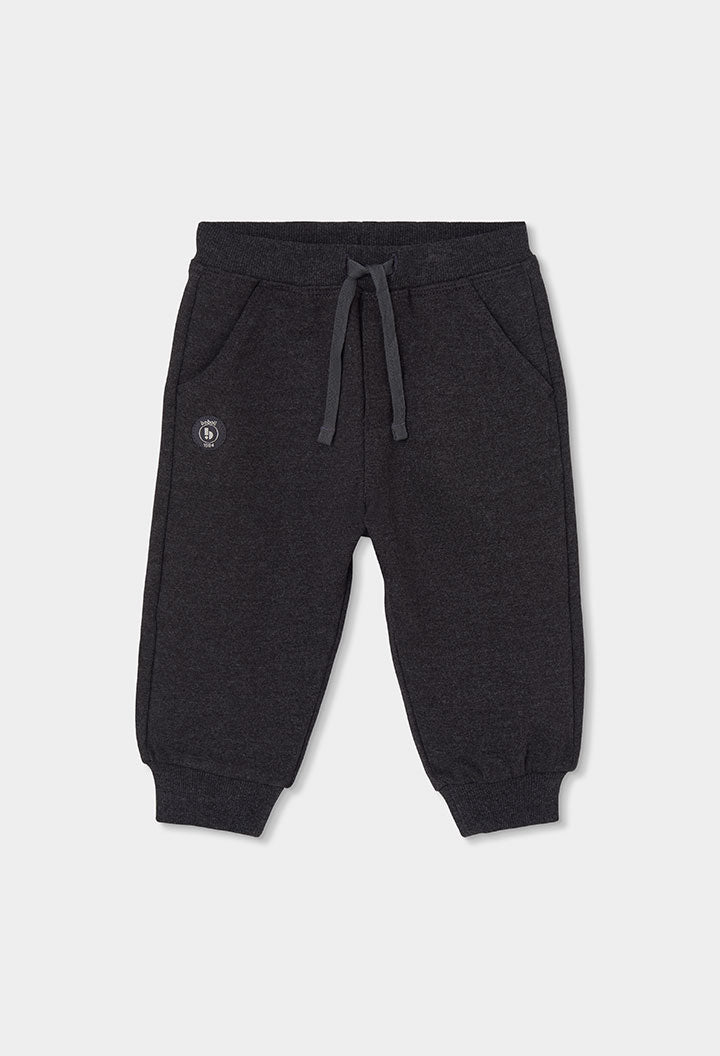 Boys Beige Mountain Hoodie & Jogger Set