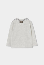 Boys Cream Adventure Animals T-Shirt