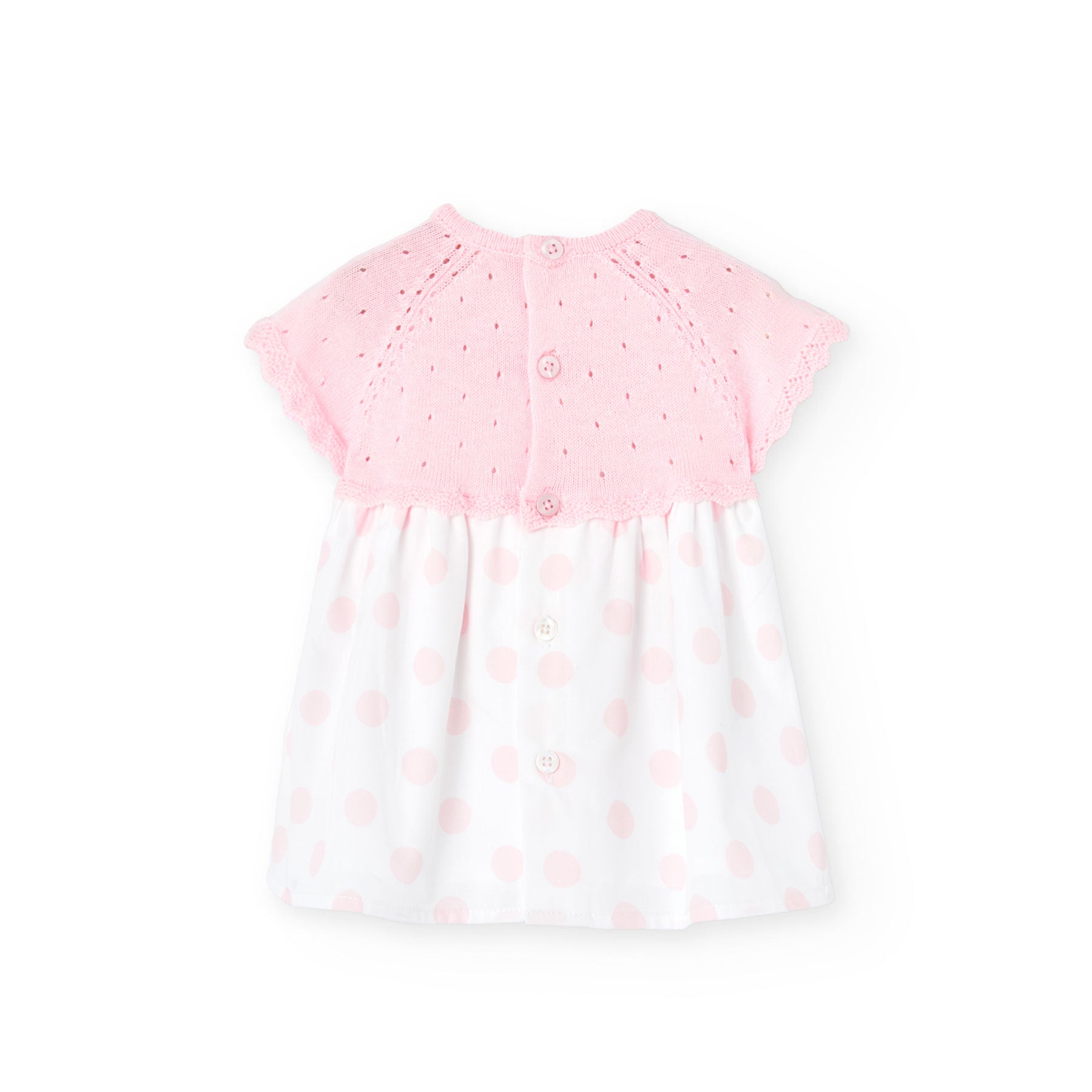 Pink knitting  dress