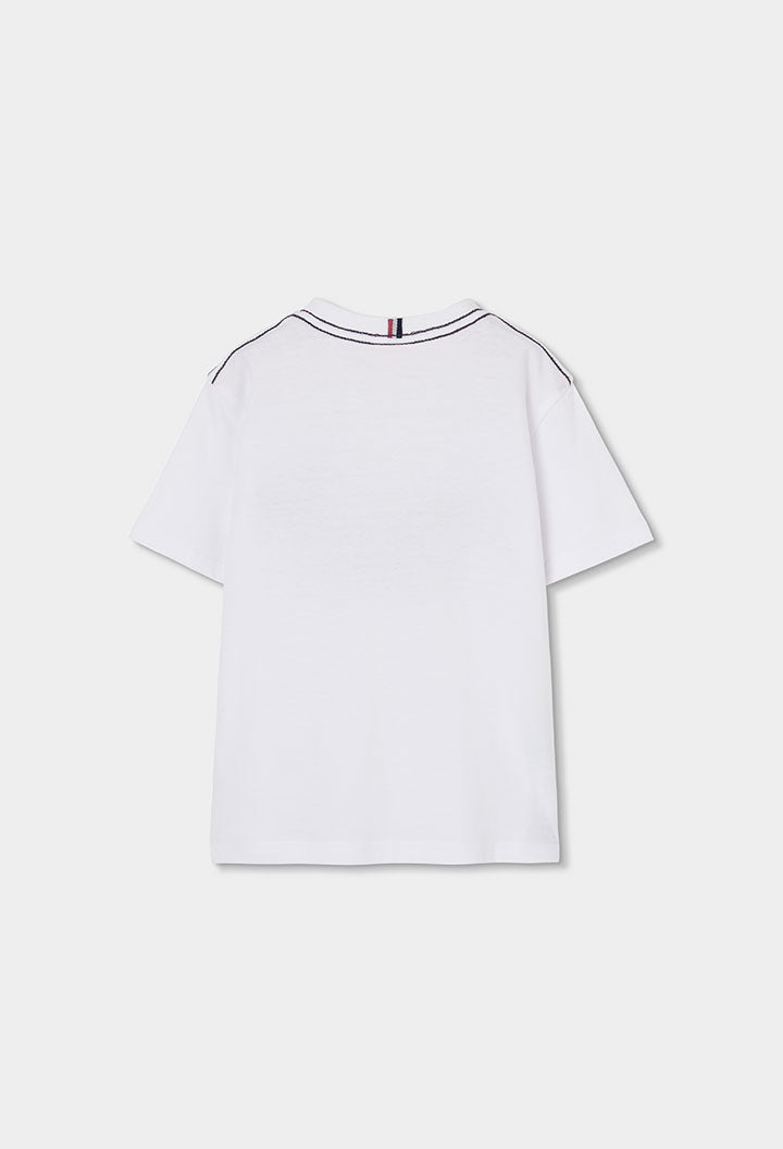 Boy White with Whale T-shirt