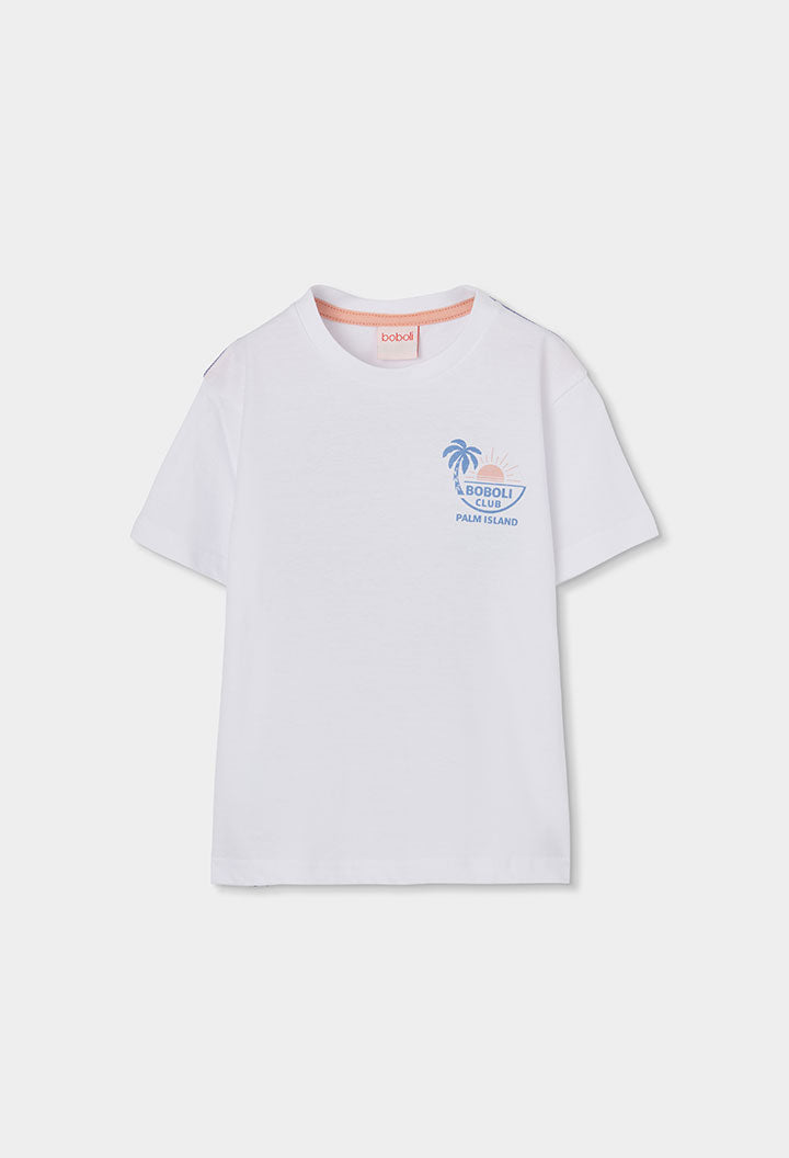 Boy White T-shirt