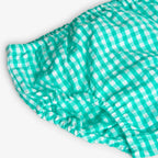 Poplin dress with a multi-colored checkered design My Store