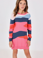 Toddler Girl Abstract Dress Me Turn